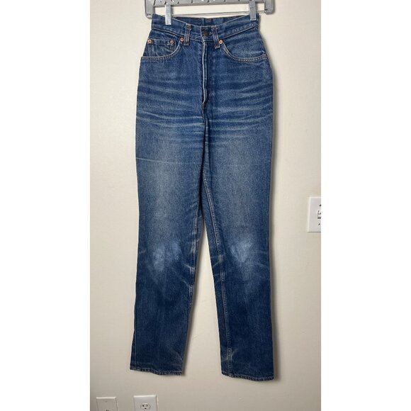 VINTAGE LEVIS 505 80'S HIGH WAIST MOM JEANS 22